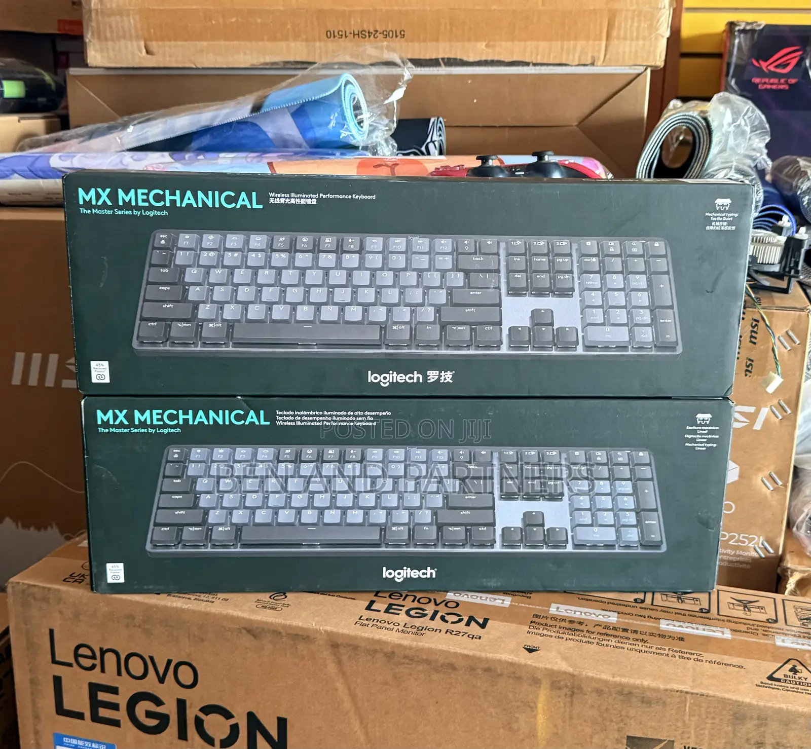 Logitech Mx Mechanical Wireless Keyboard