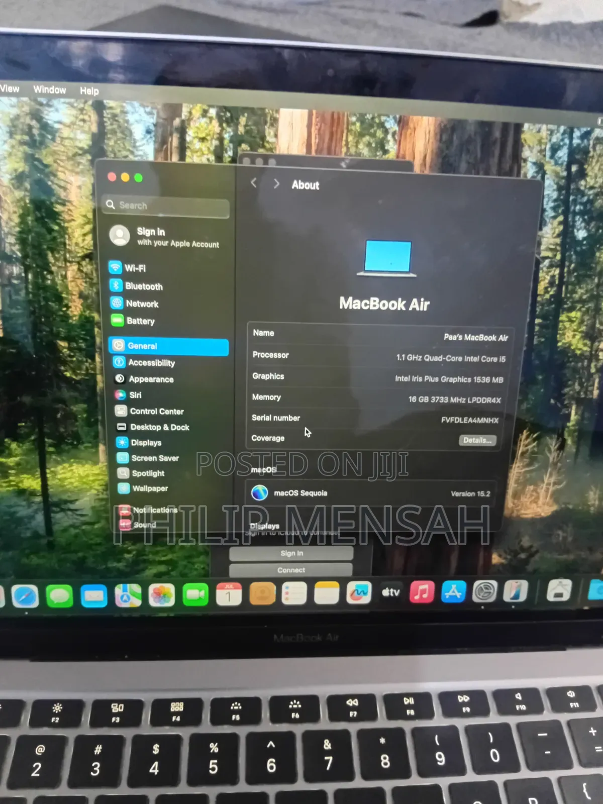 Laptop Apple MacBook Pro 2020 16GB Intel Core i5 SSHD (Hybrid) 256GB