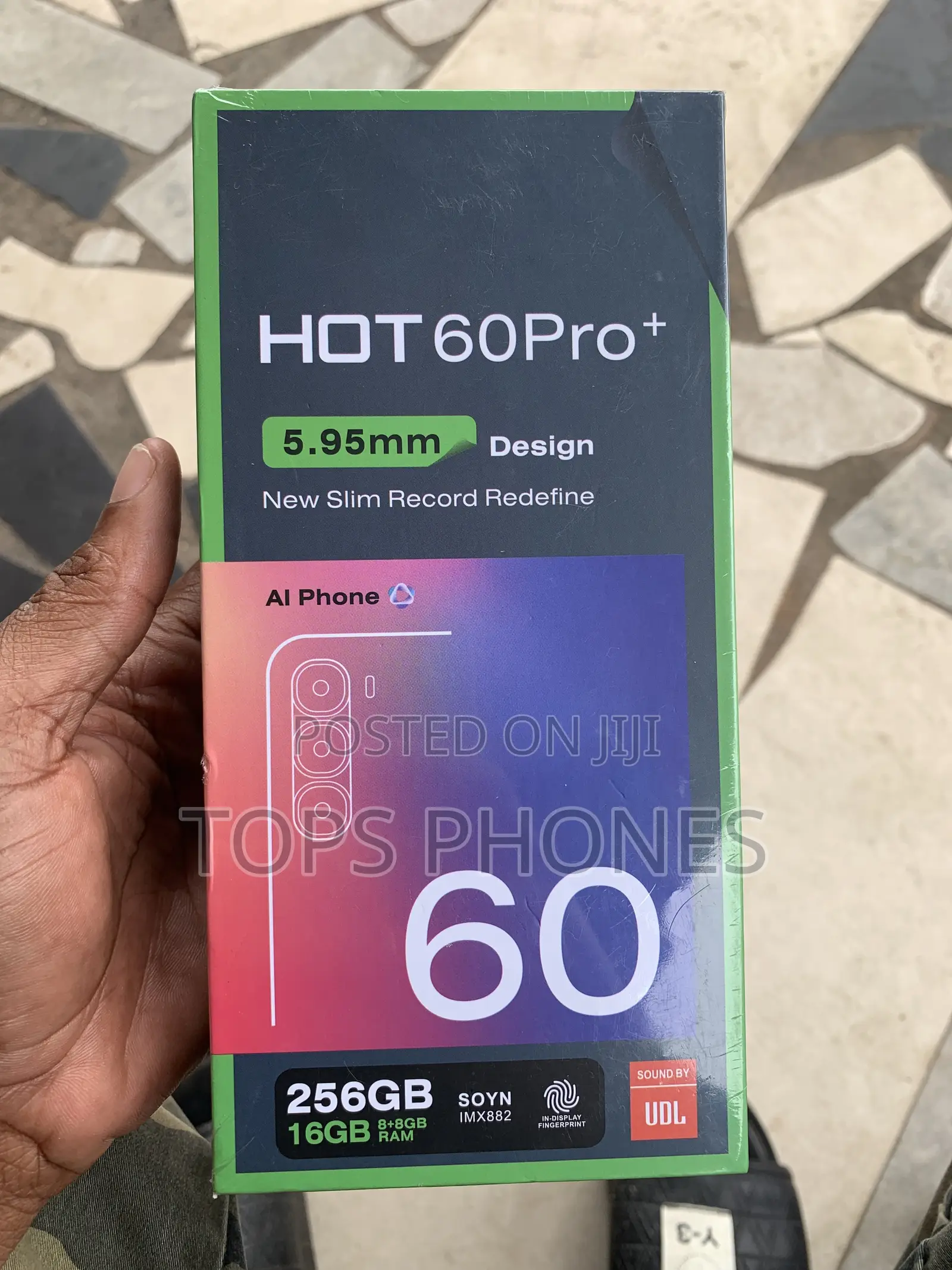 New Infinix Hot 60 Pro+ 256 GB Silver