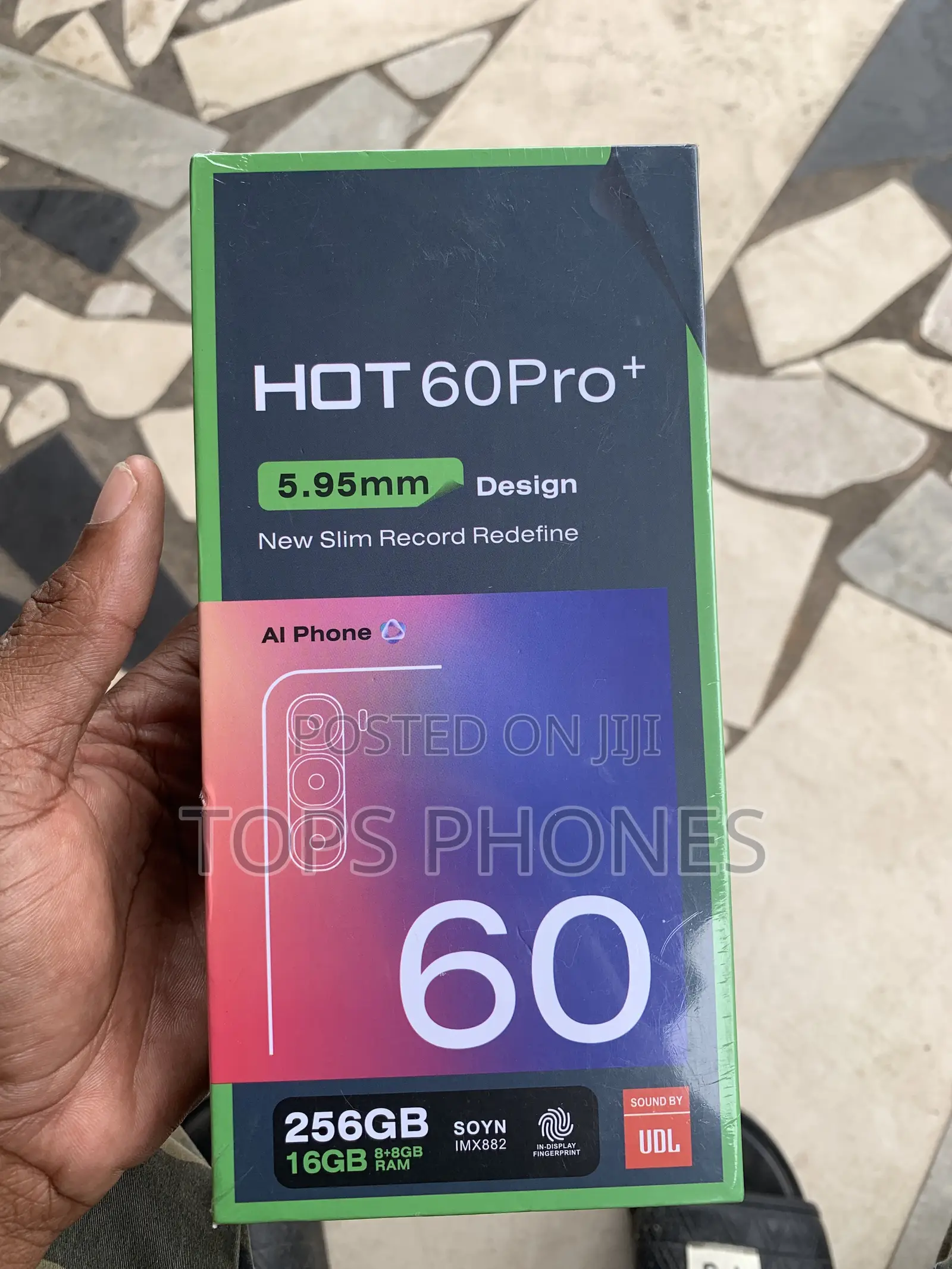 New Infinix Hot 60 Pro+ 256 GB Silver