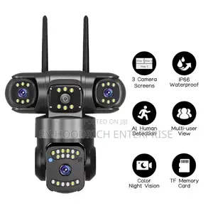 3 Lens CCTV