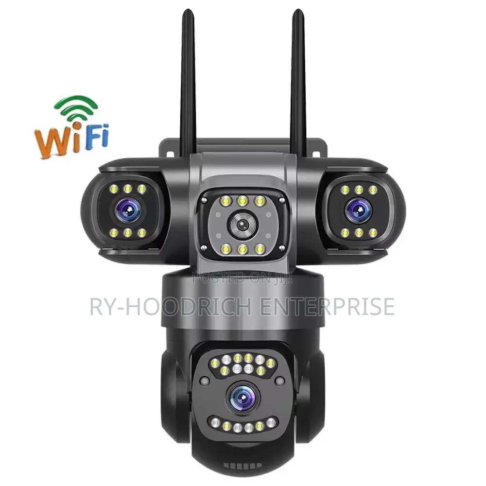 3 Lens CCTV