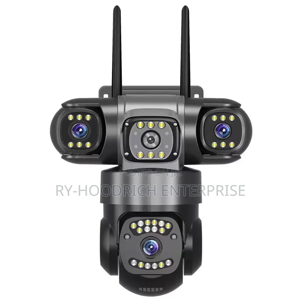 3 Lens CCTV