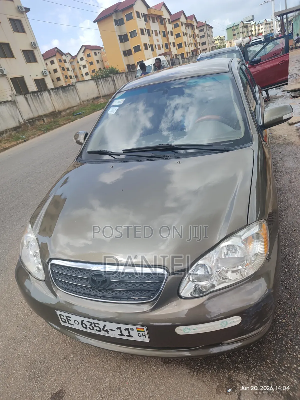 Toyota Corolla 2004 Burgundy