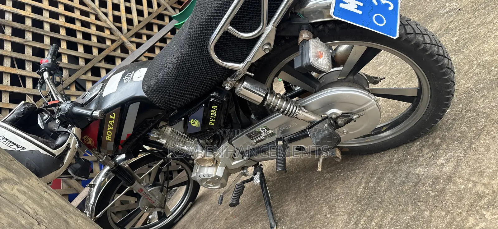 Royal Motorcycle 2024 Black