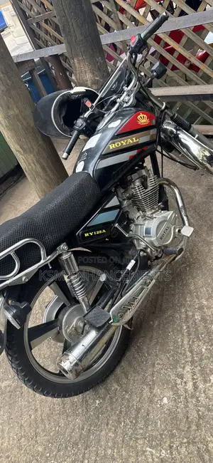 Royal Motorcycle 2024 Black