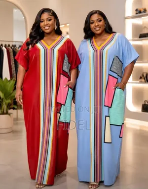 Elegant Free Size Silk Bubu Dress a Comfortable Stylish Description