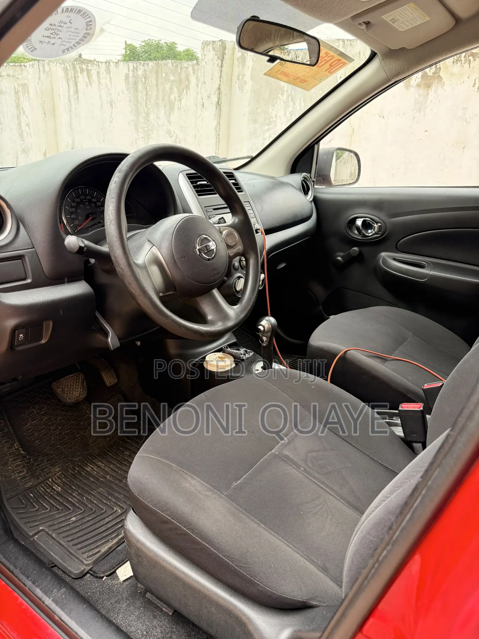 Nissan Micra 2015 Red