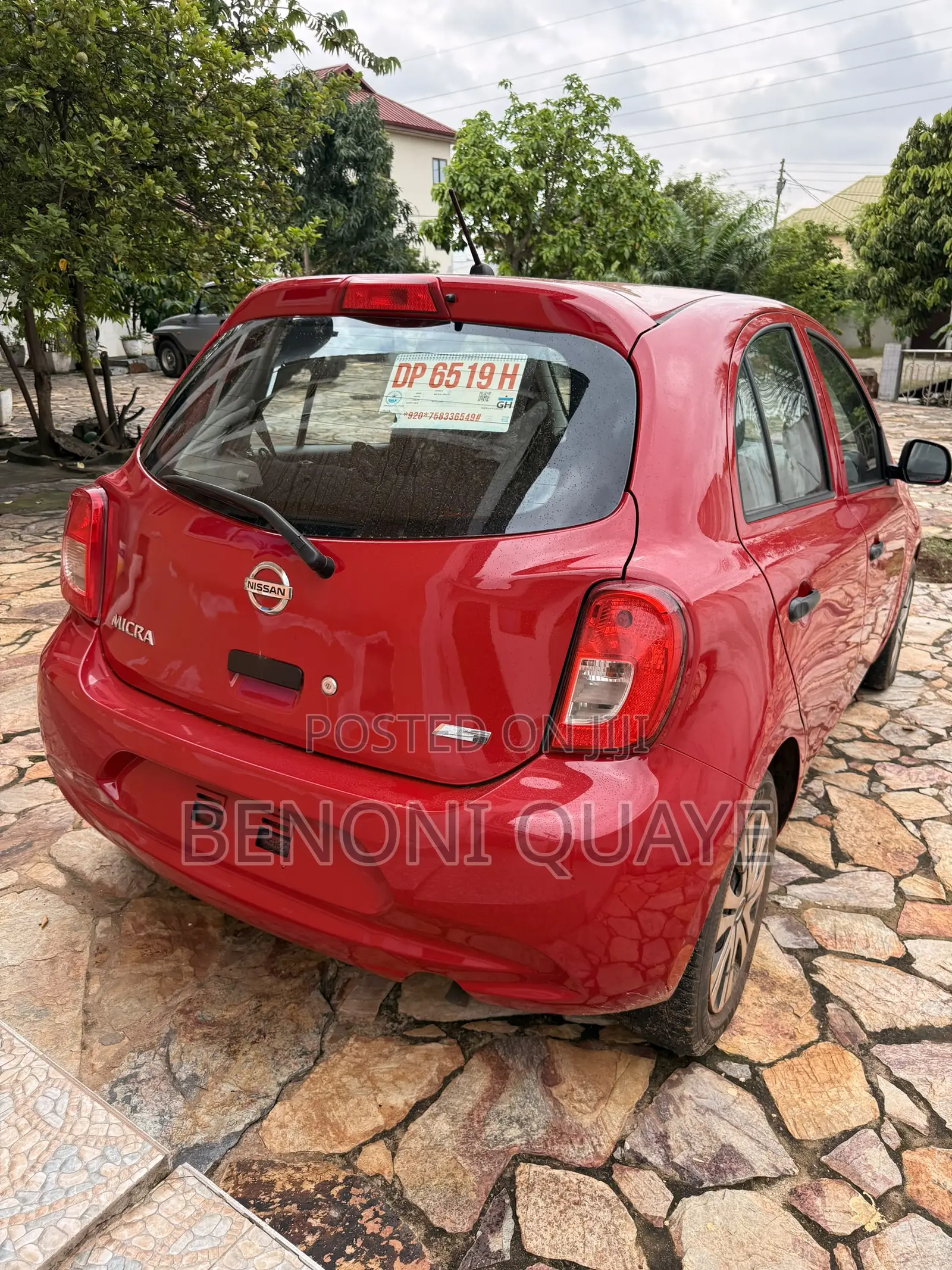 Nissan Micra 2015 Red