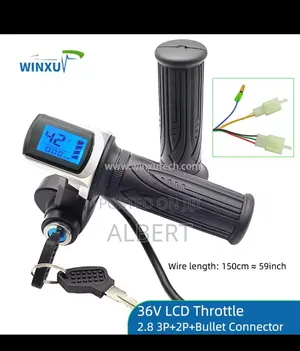 Throttle With Digital Screen/Odometer