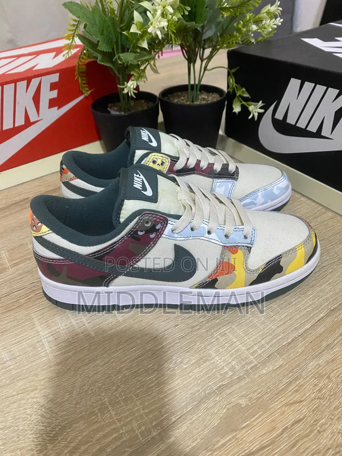 Nike Dunk Low Se Sail "Multi-Camo"