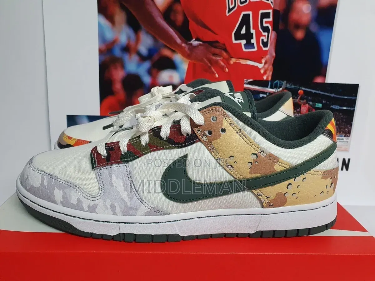 Nike Dunk Low Se Sail "Multi-Camo"