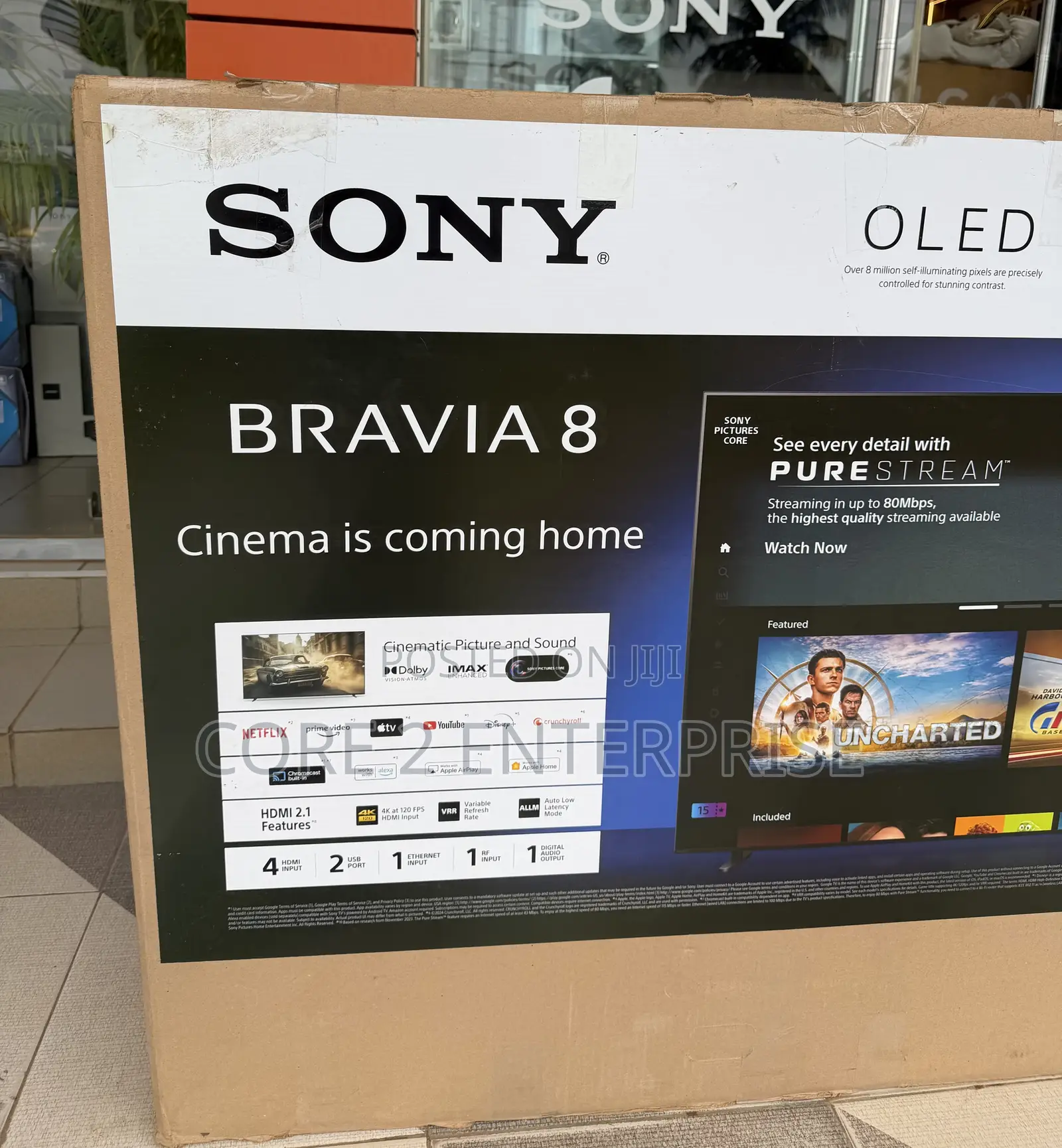 Sony Bravia 8 Oled Smart Tv