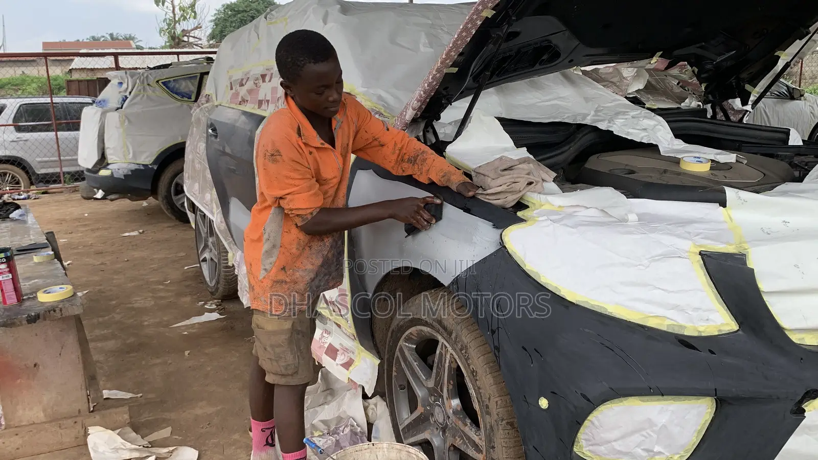Car Color Change Full Body Spray | Dhascol Kumasi | 2yr Warranty