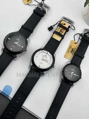 Delux Men and Ladies Leather Watches