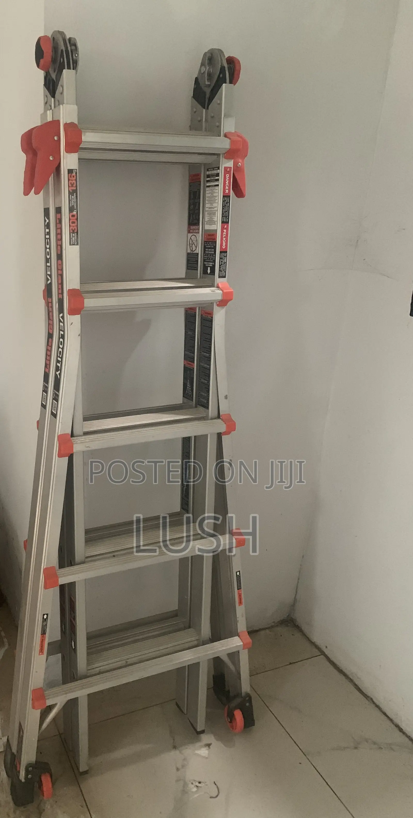 Little Giant Velocity Multi-position Aluminum Ladder 300lb Type Ia