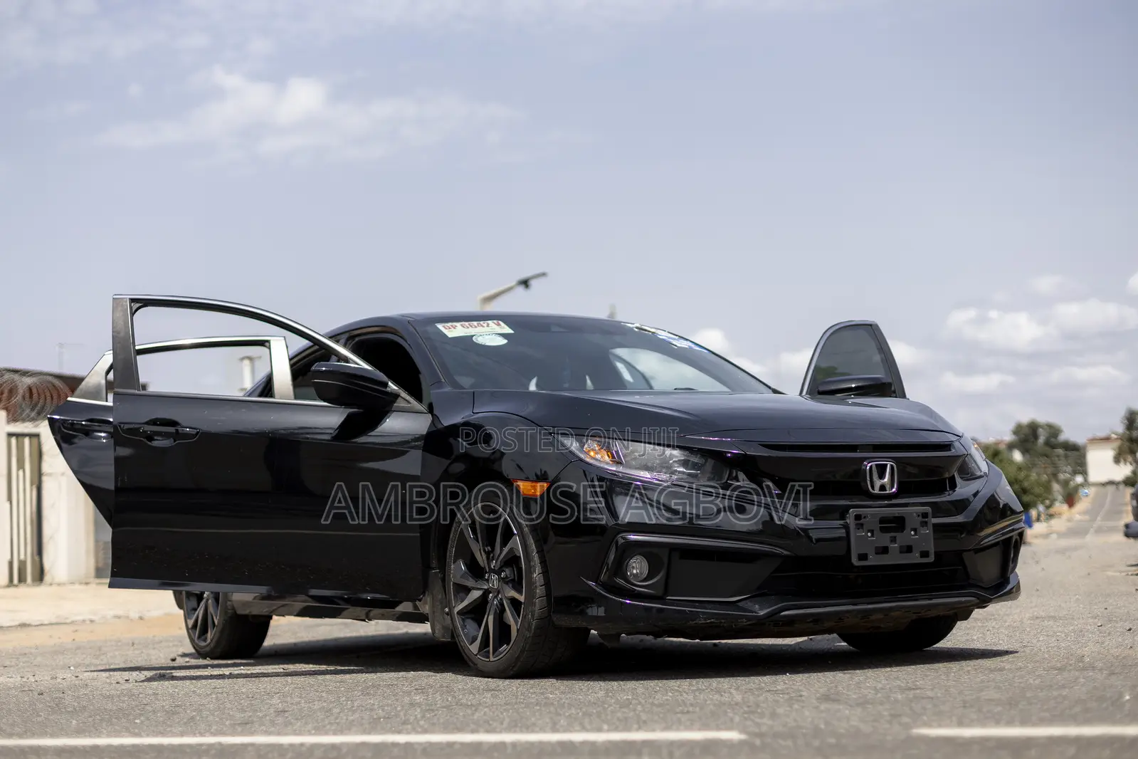 Honda Civic Sport Sedan 2019 Black