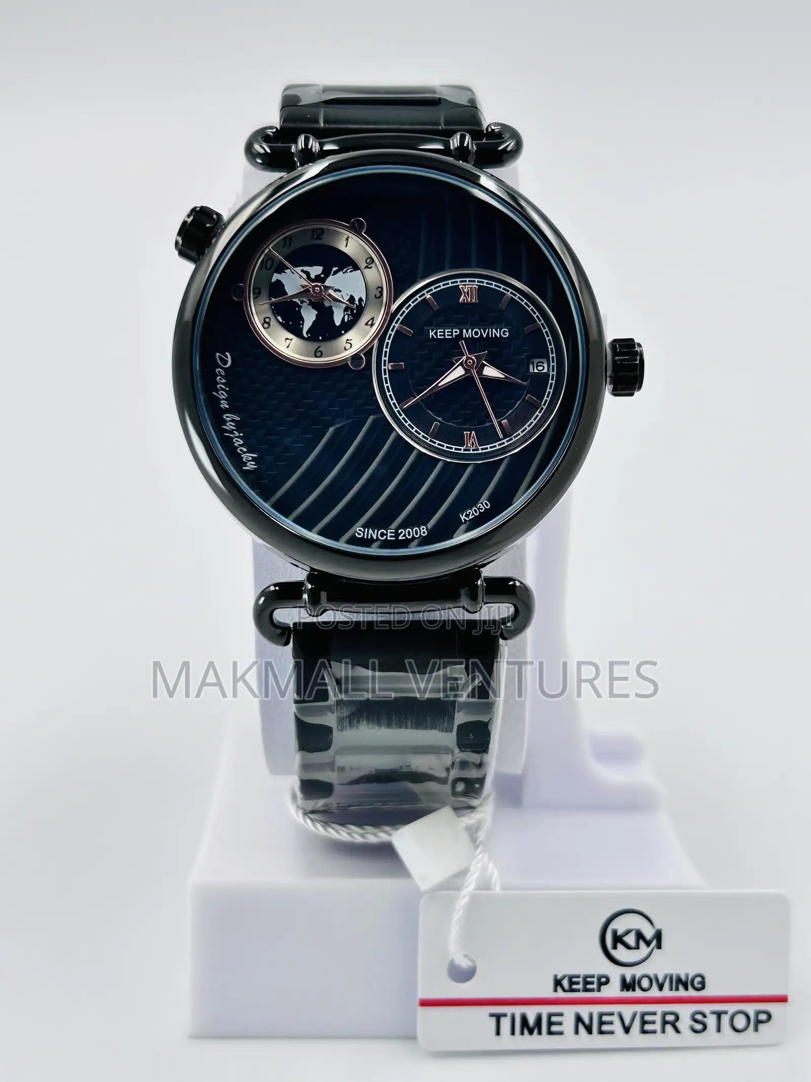 Men Stainless Steel Chain Watches
