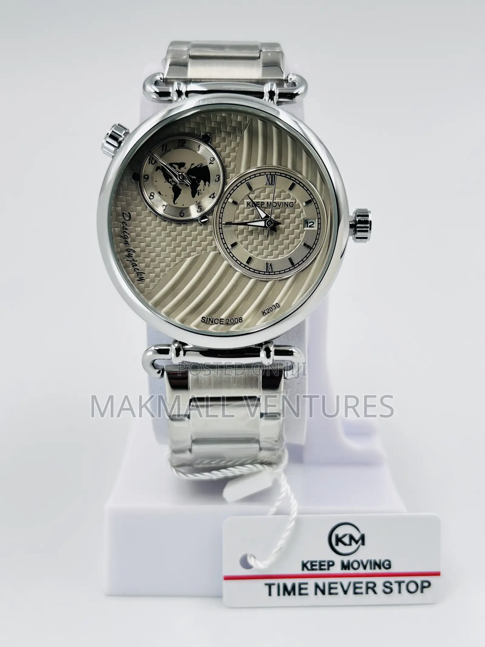 Men Stainless Steel Chain Watches