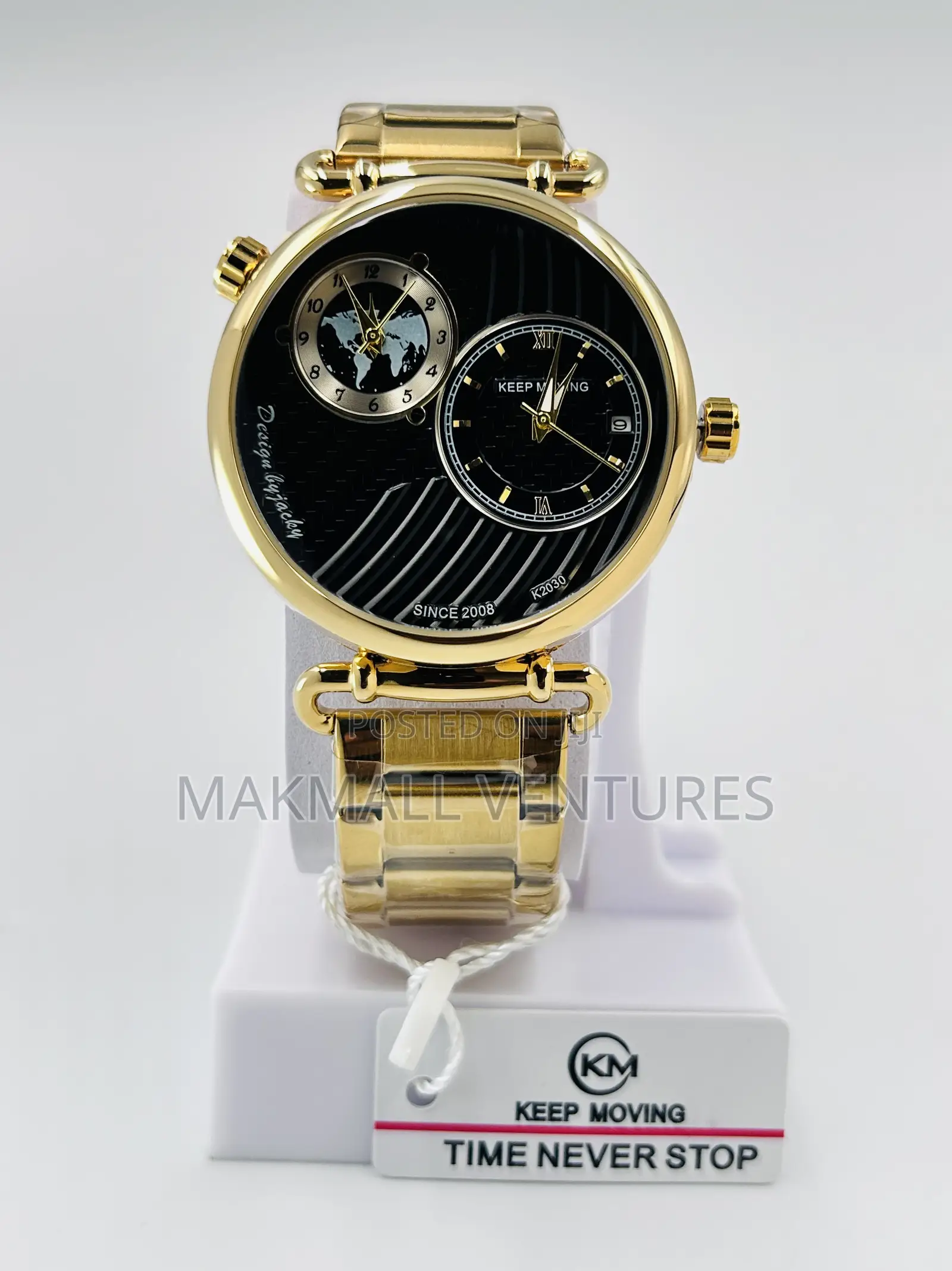 Men Stainless Steel Chain Watches