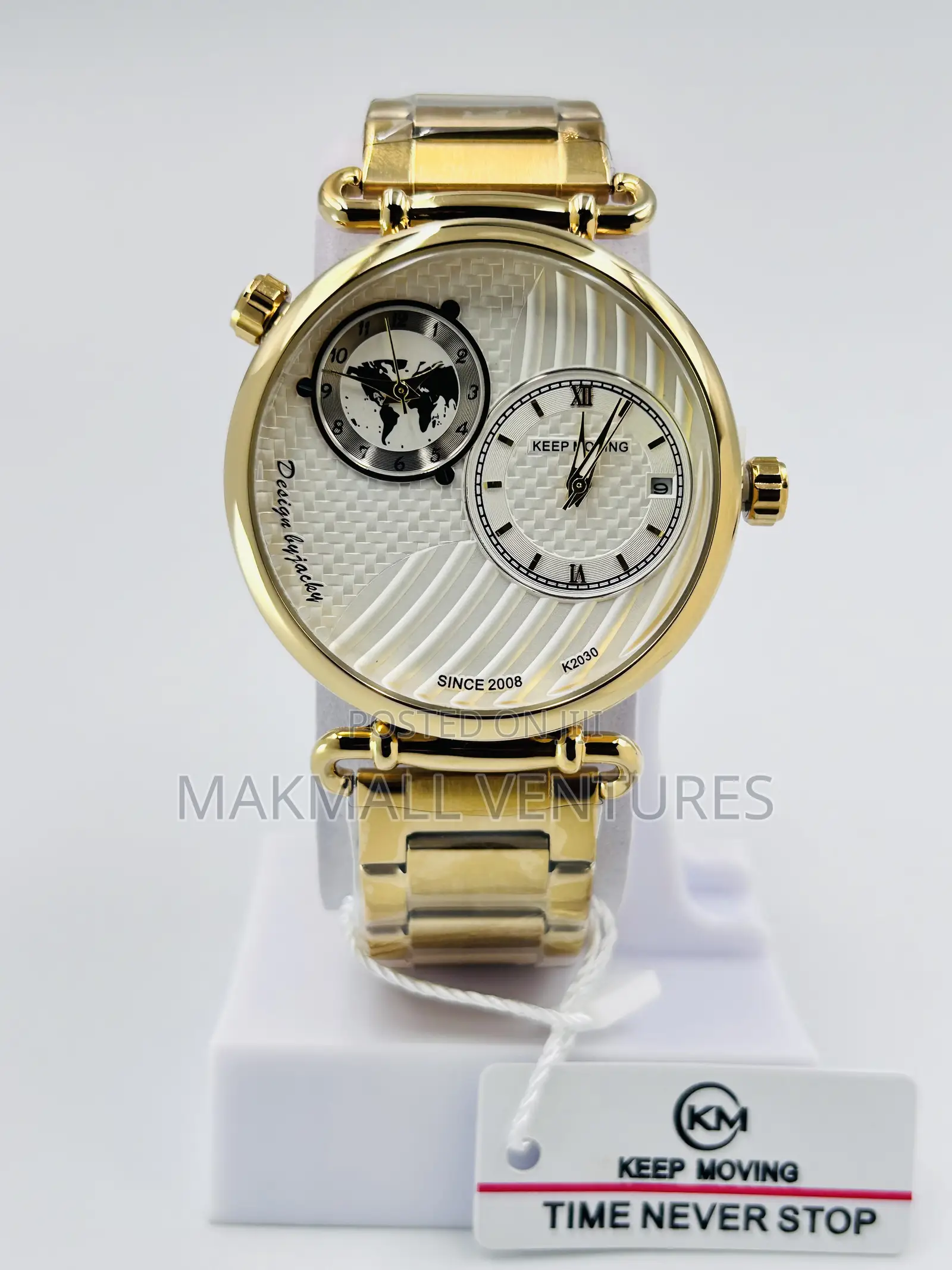 Men Stainless Steel Chain Watches