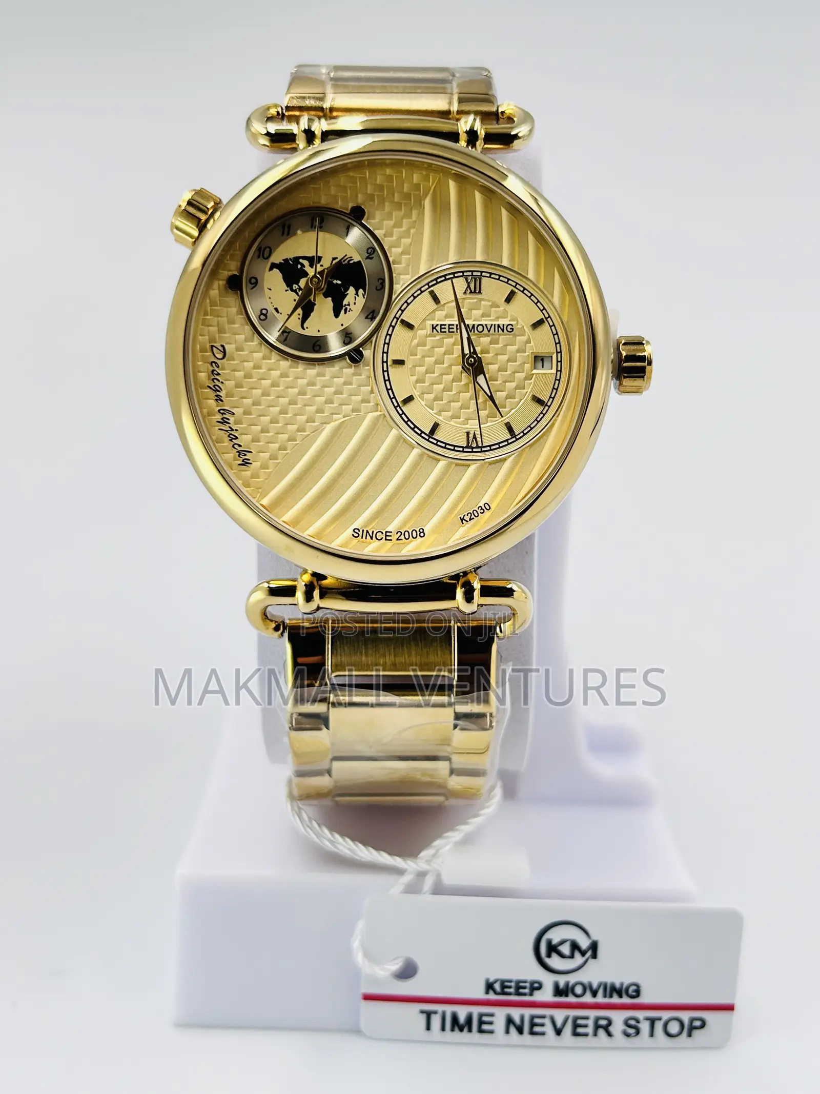 Men Stainless Steel Chain Watches