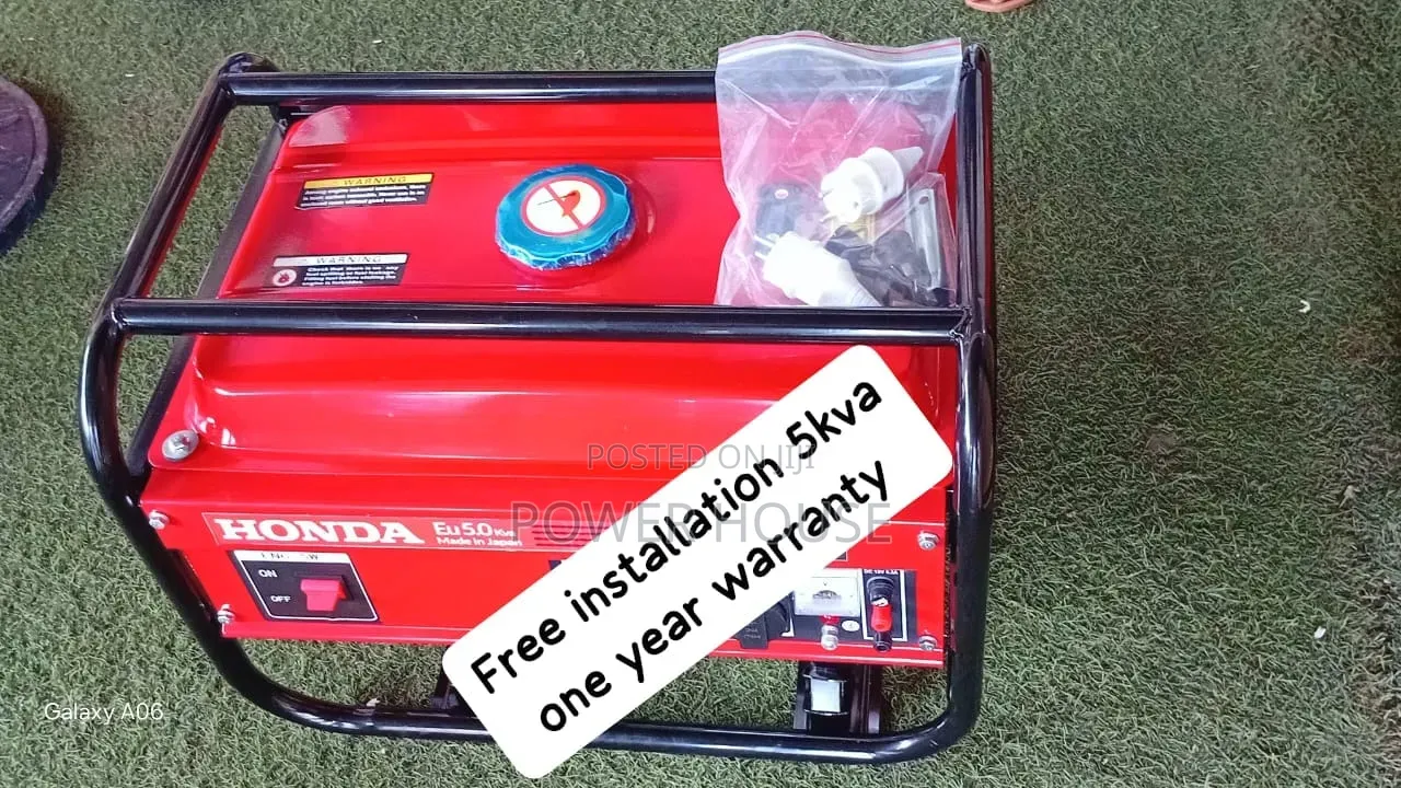 Honda 5kva Petrol Generator – Reliable Power Anytime! 5kva