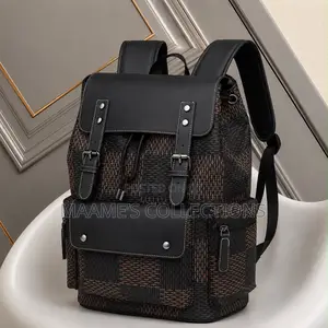 Solid Leather Backpack