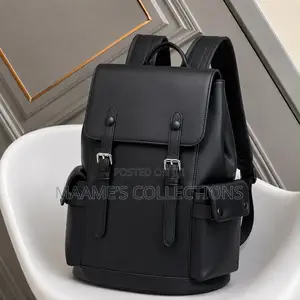 Solid Leather Backpack
