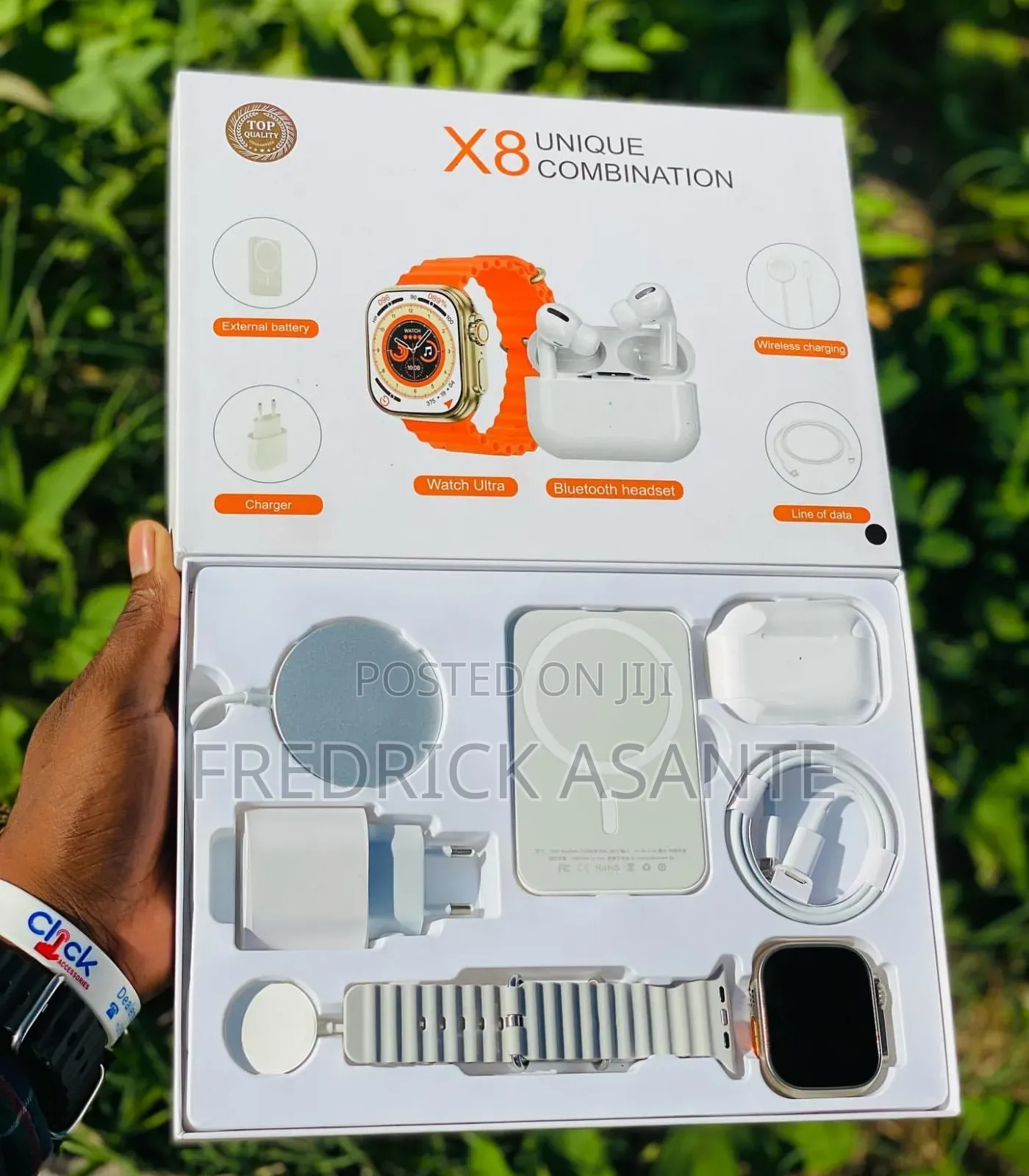 X8 Unique Combination Smart Watch Set 