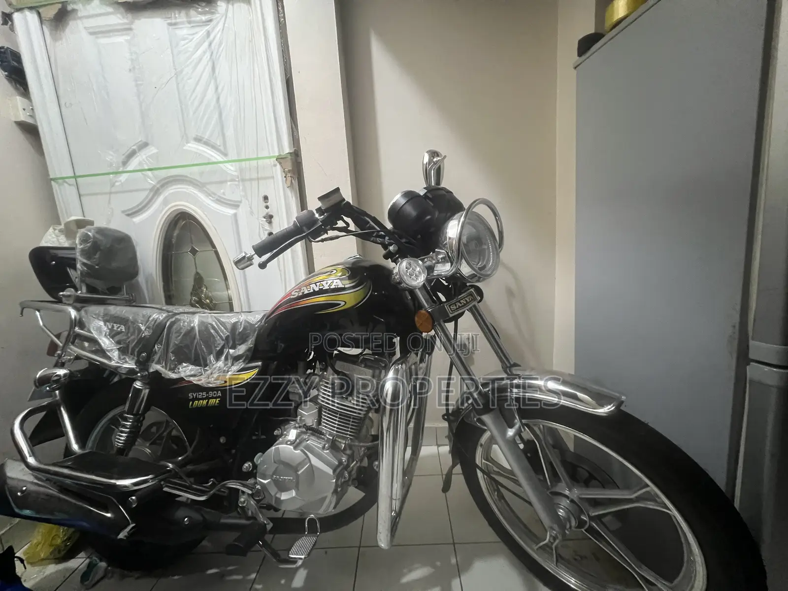 New Sanya SY125-90A 2024 Black