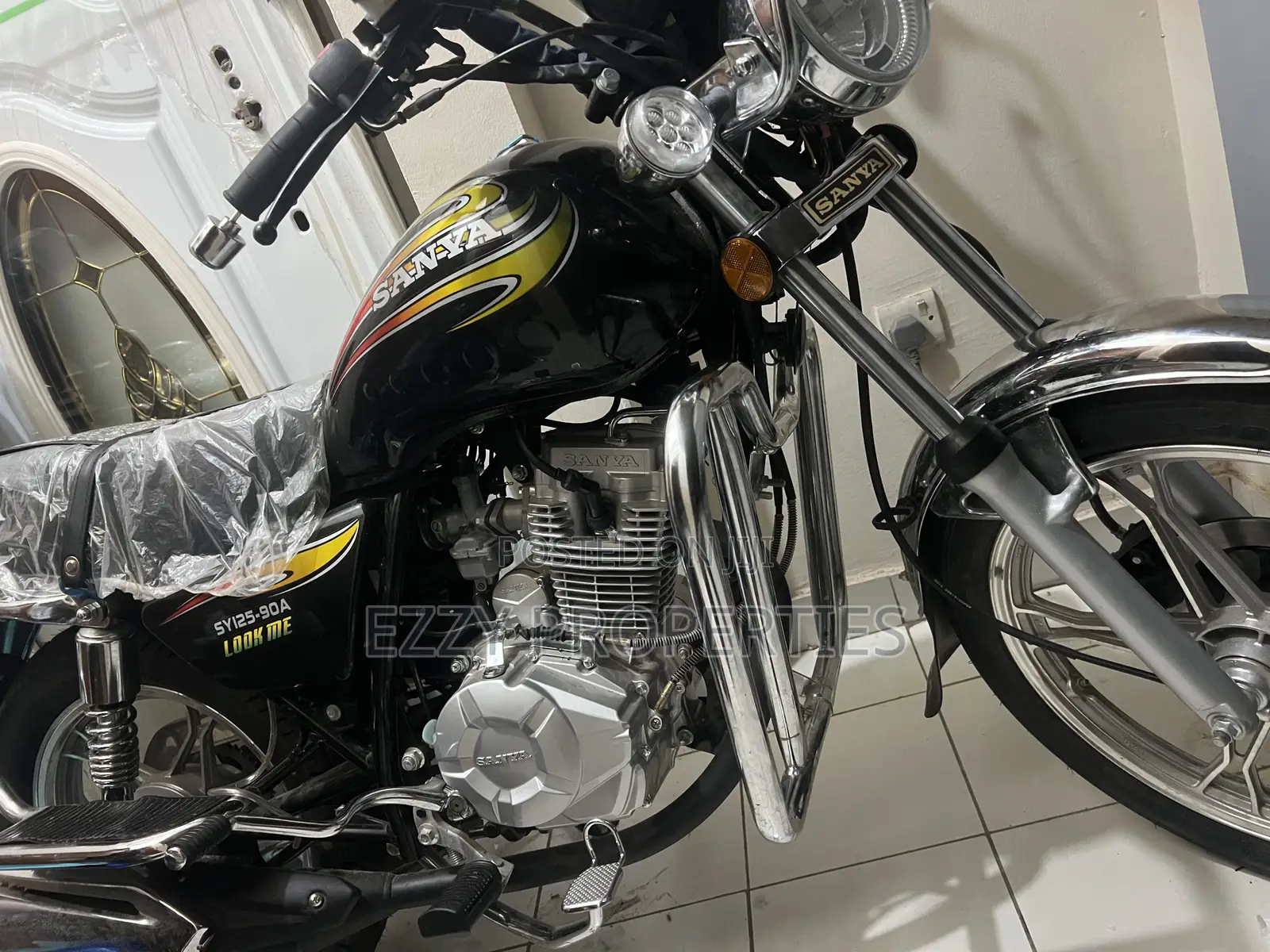 New Sanya SY125-90A 2024 Black