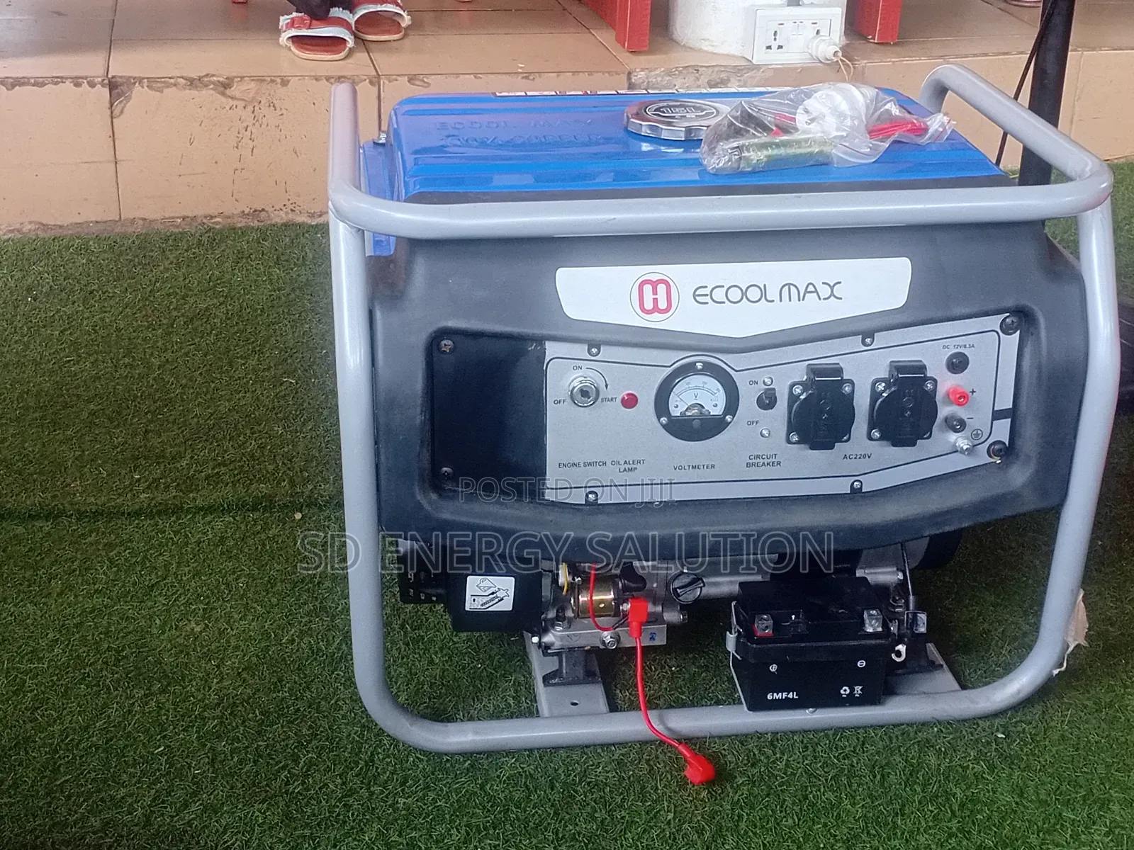Brand New Ecoolmax 7.5kva Petrol Generator With Electric Start