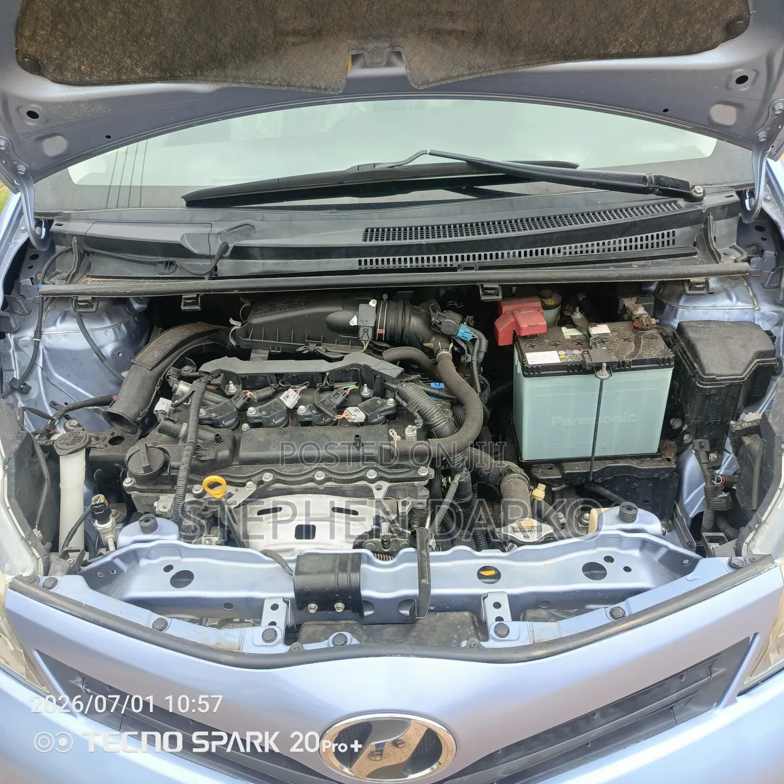 Toyota Vitz 2014 Blue