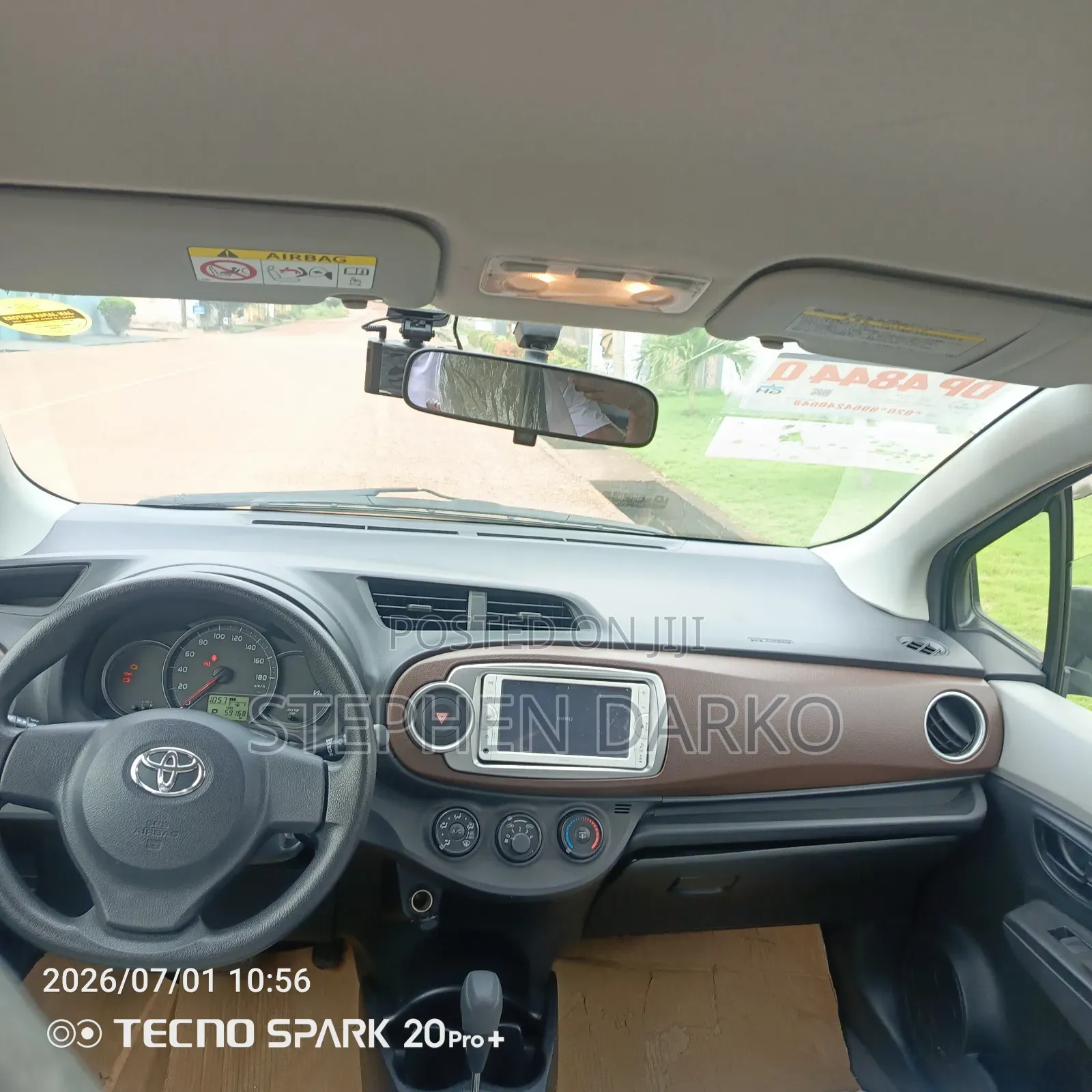 Toyota Vitz 2014 Blue
