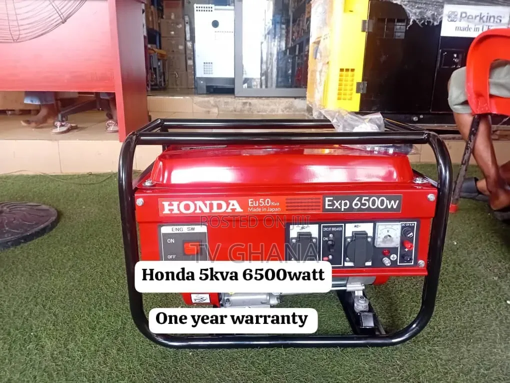 Honda 6500w Generator | Power Your Success Daily5kva