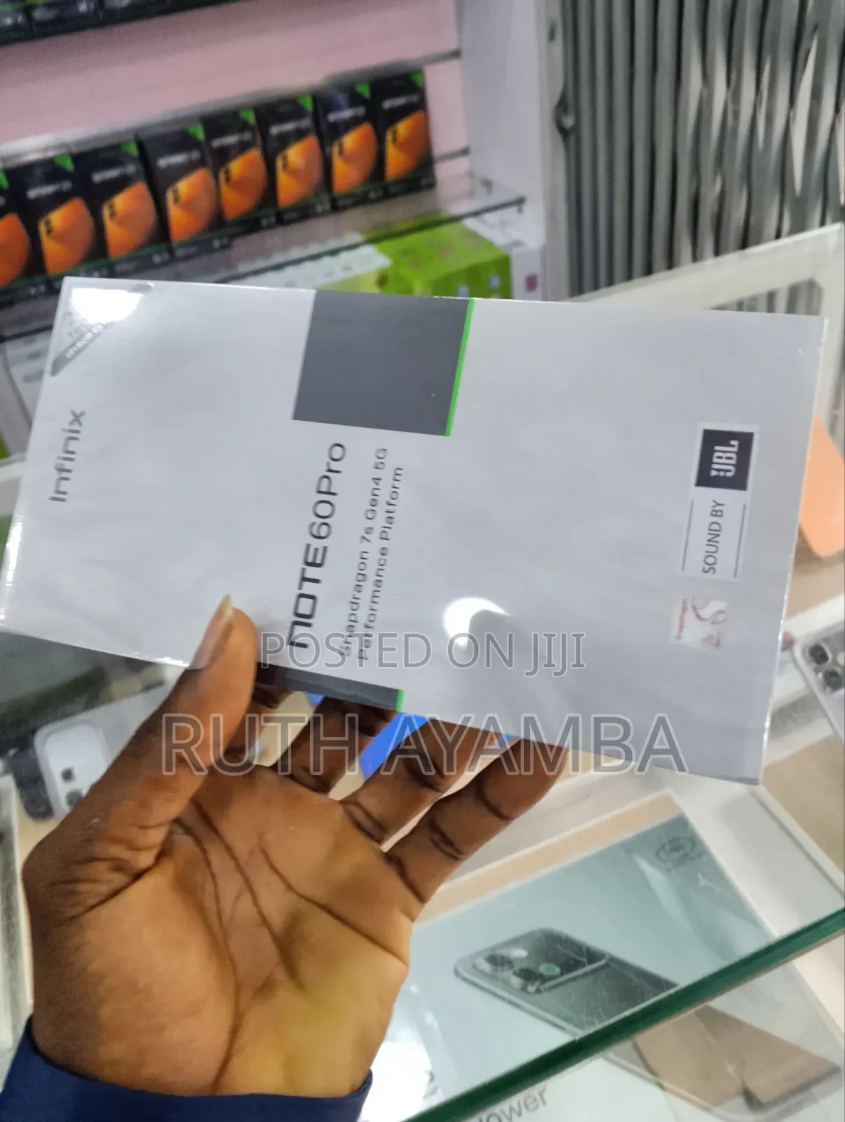 New Infinix Note 60 Pro 256 GB Black