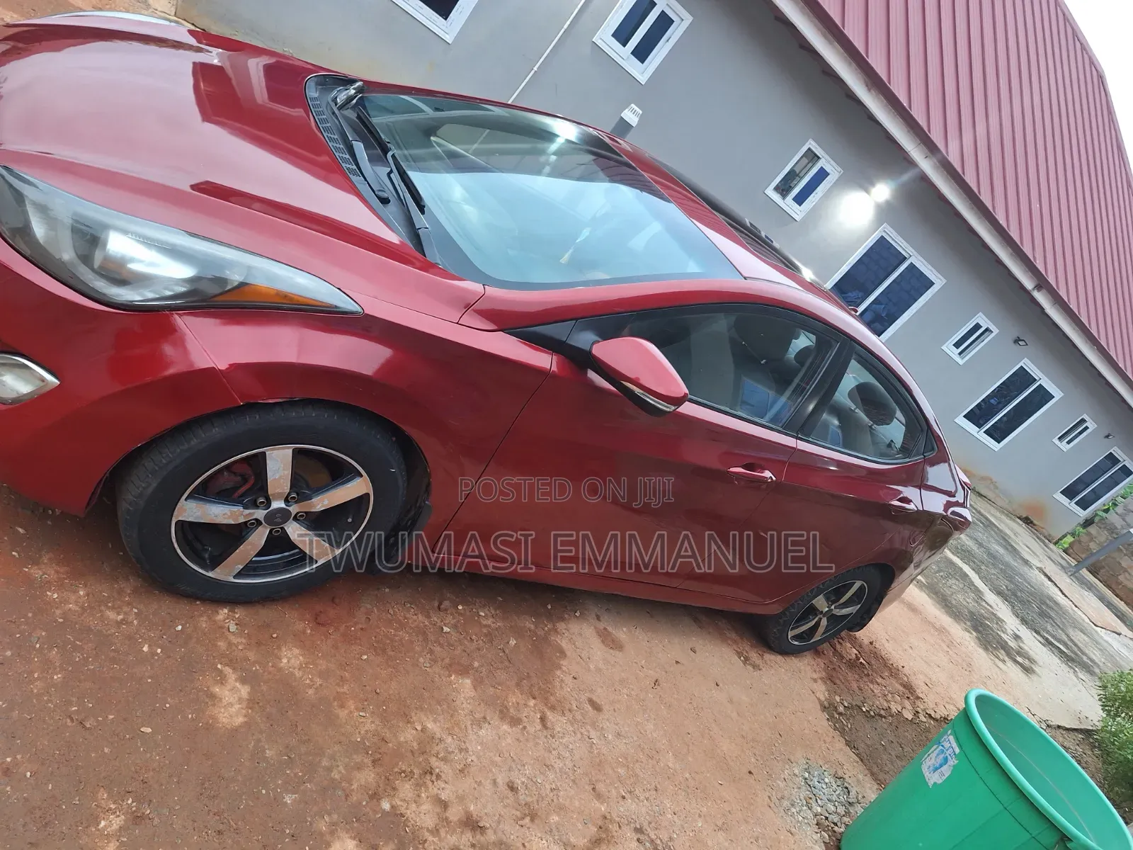 Hyundai Elantra Limited Sedan FWD (1.8L 4cyl 6A) 2013 Red