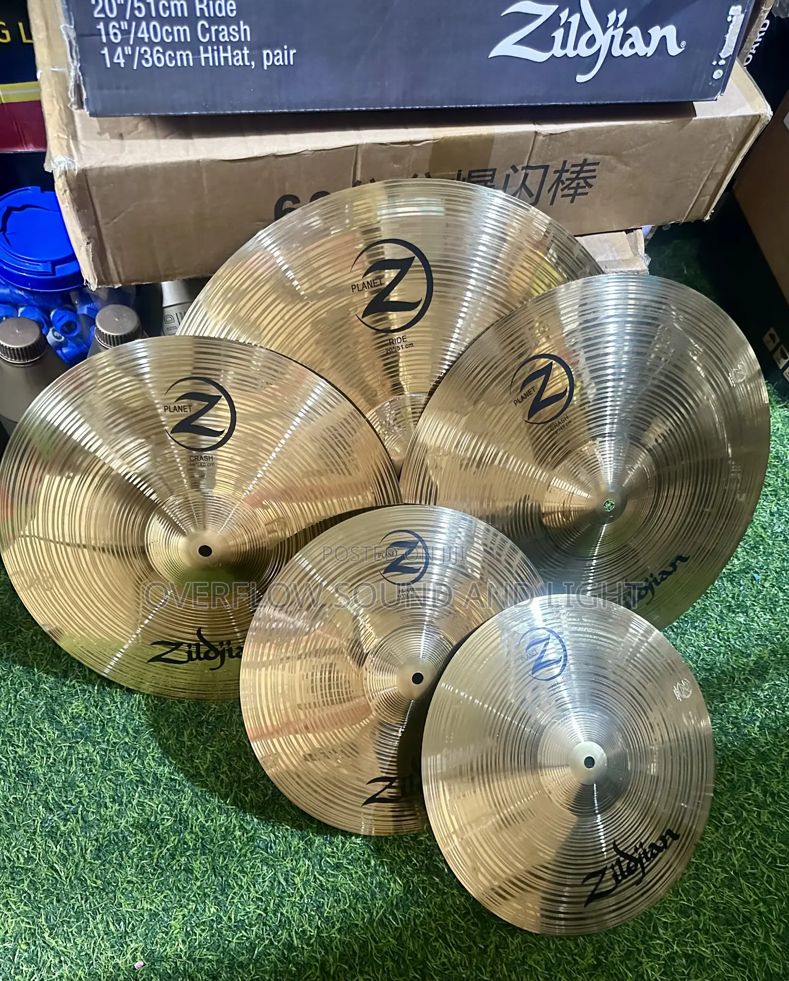 Zildjian Planet Z Complete Cymbal Pack ( 5 Set)