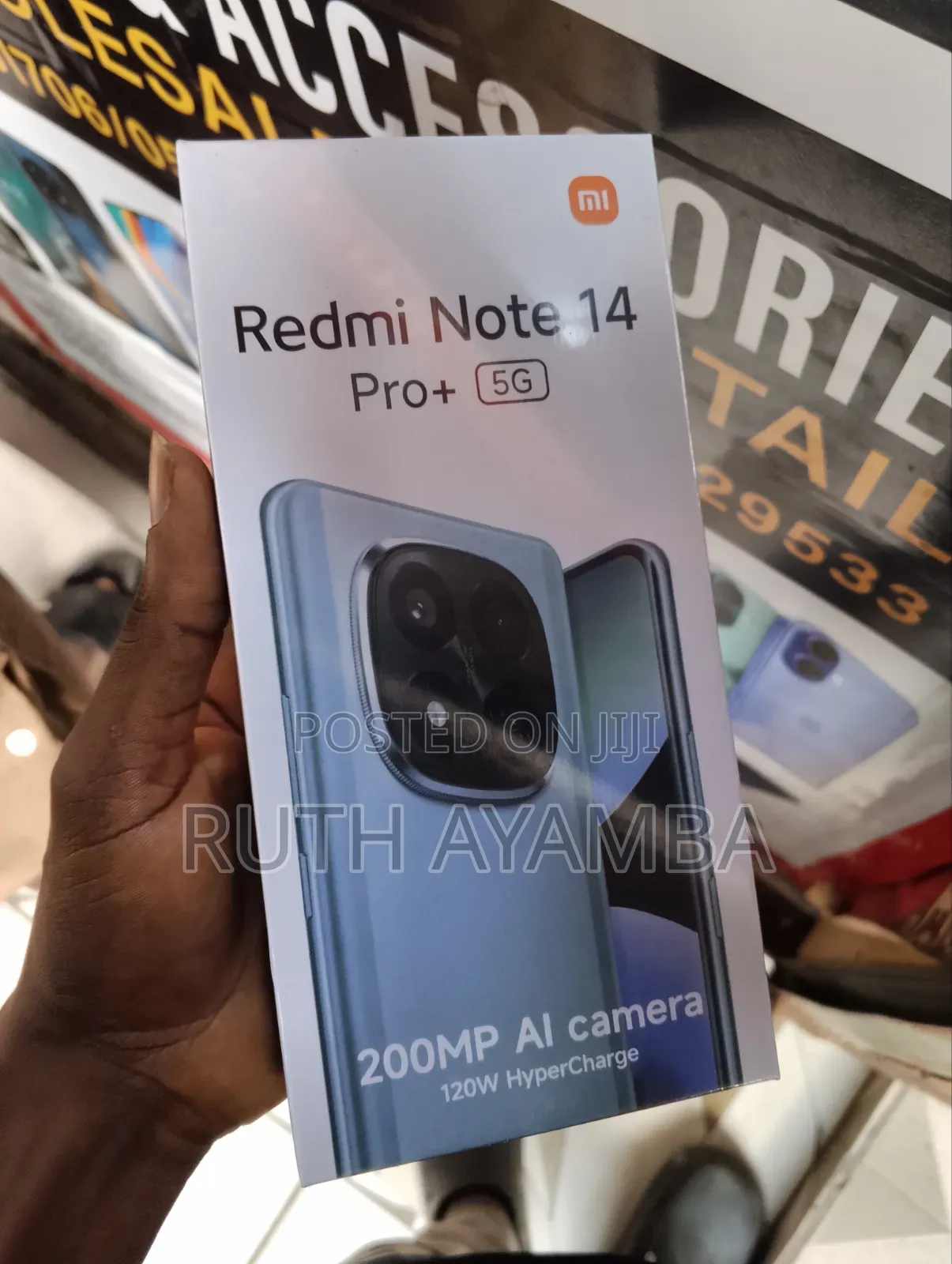 New Xiaomi Redmi Note 14 Pro+ 256 GB Black