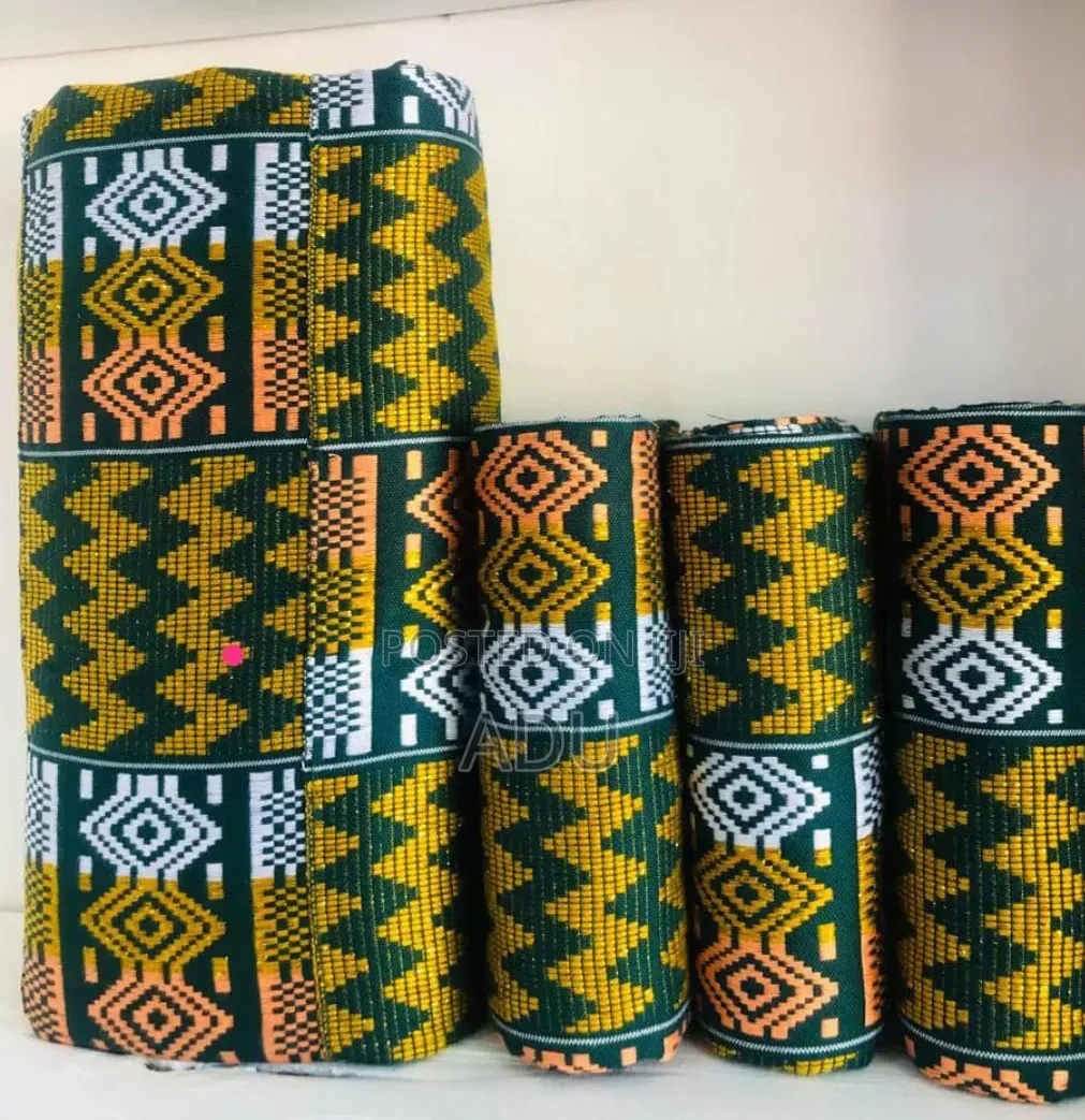 Man and Woman Kente Cloth