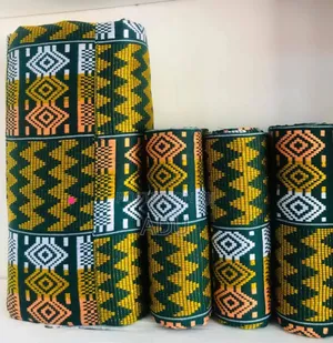 Man and Woman Kente Cloth