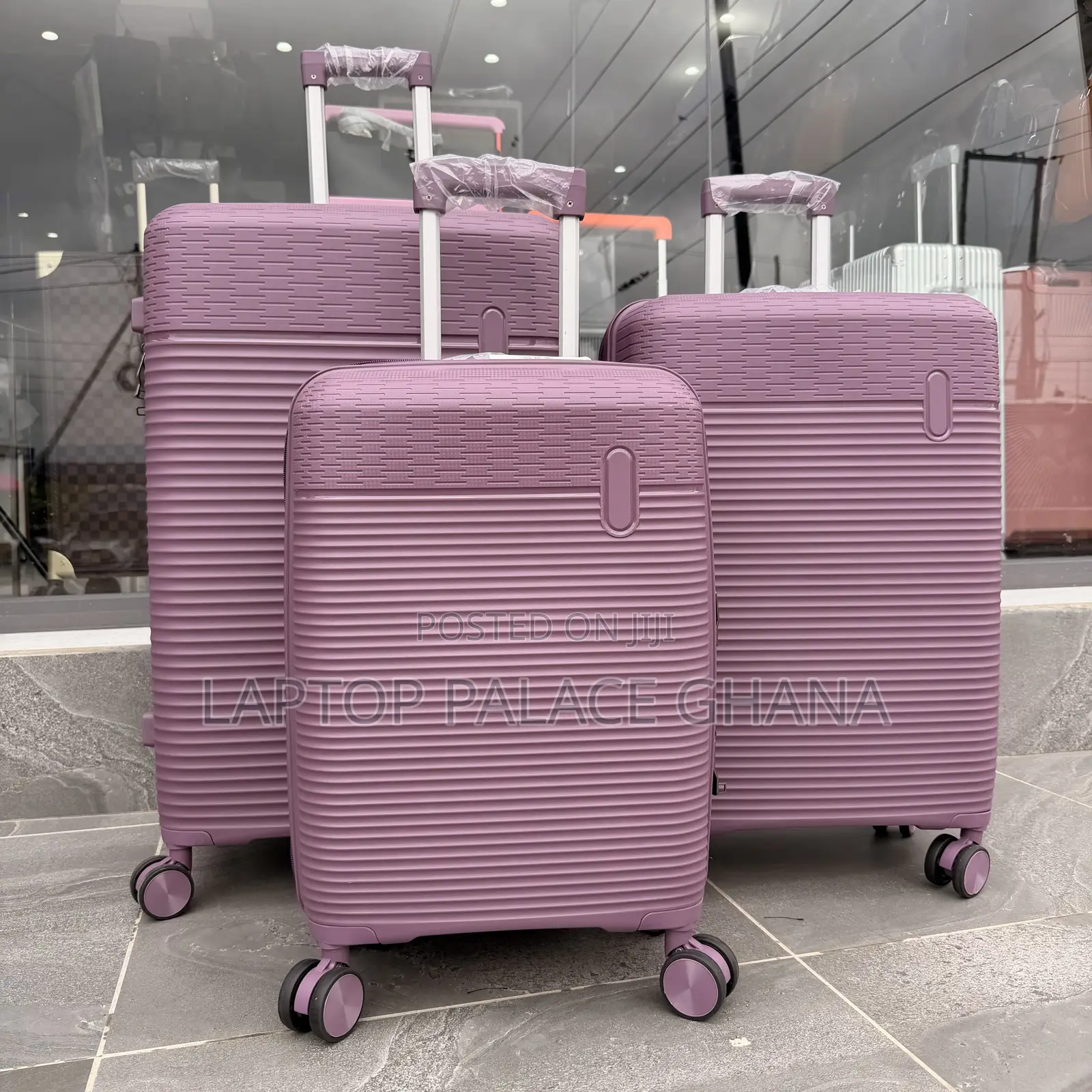 Luxury Tpu Anti Crack Suitcase Set