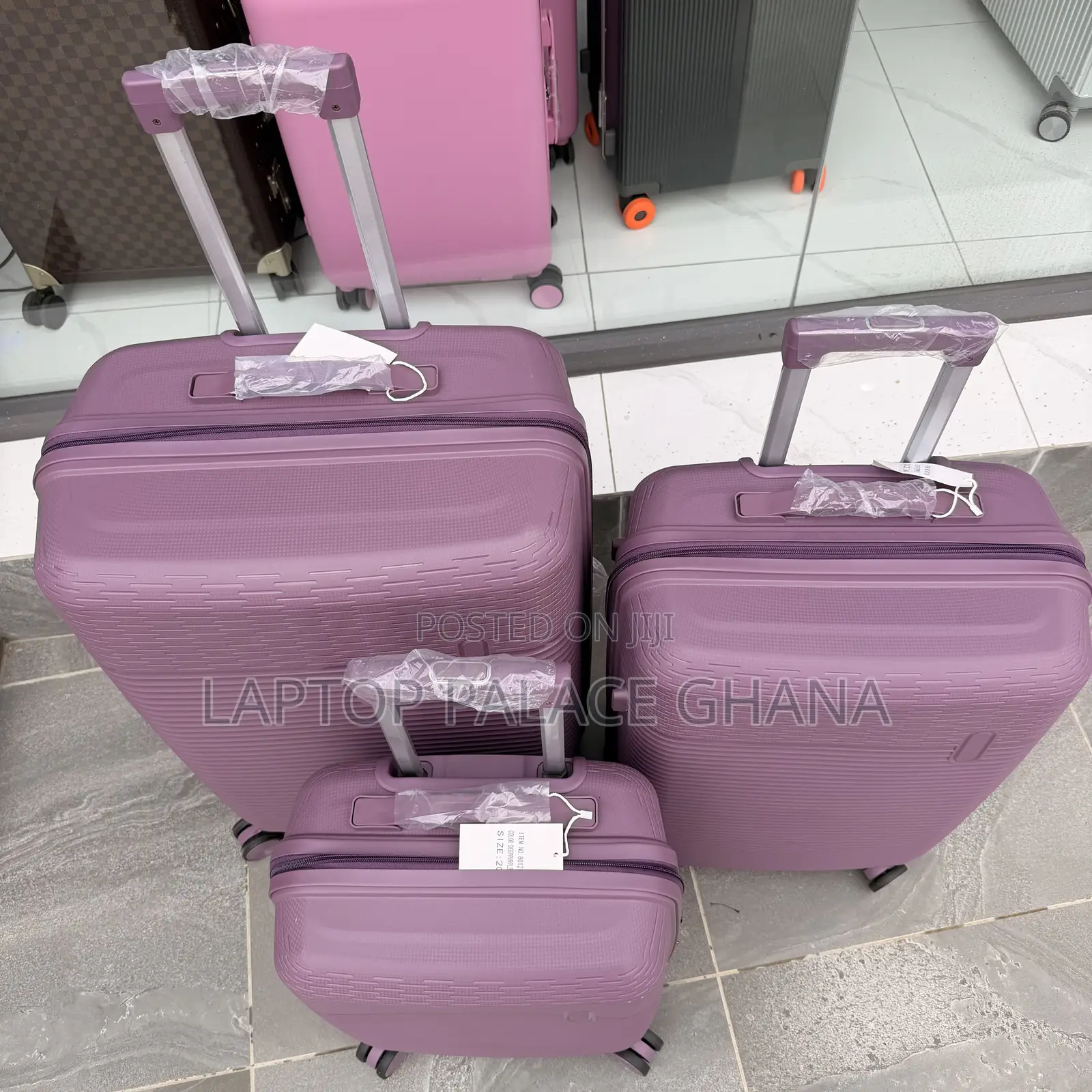 Luxury Tpu Anti Crack Suitcase Set