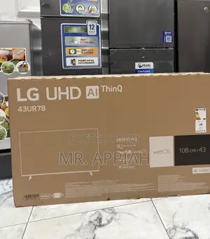 Order Authentic Lg 43 Inch Uhd Smart Tv(43ur7800)Black.