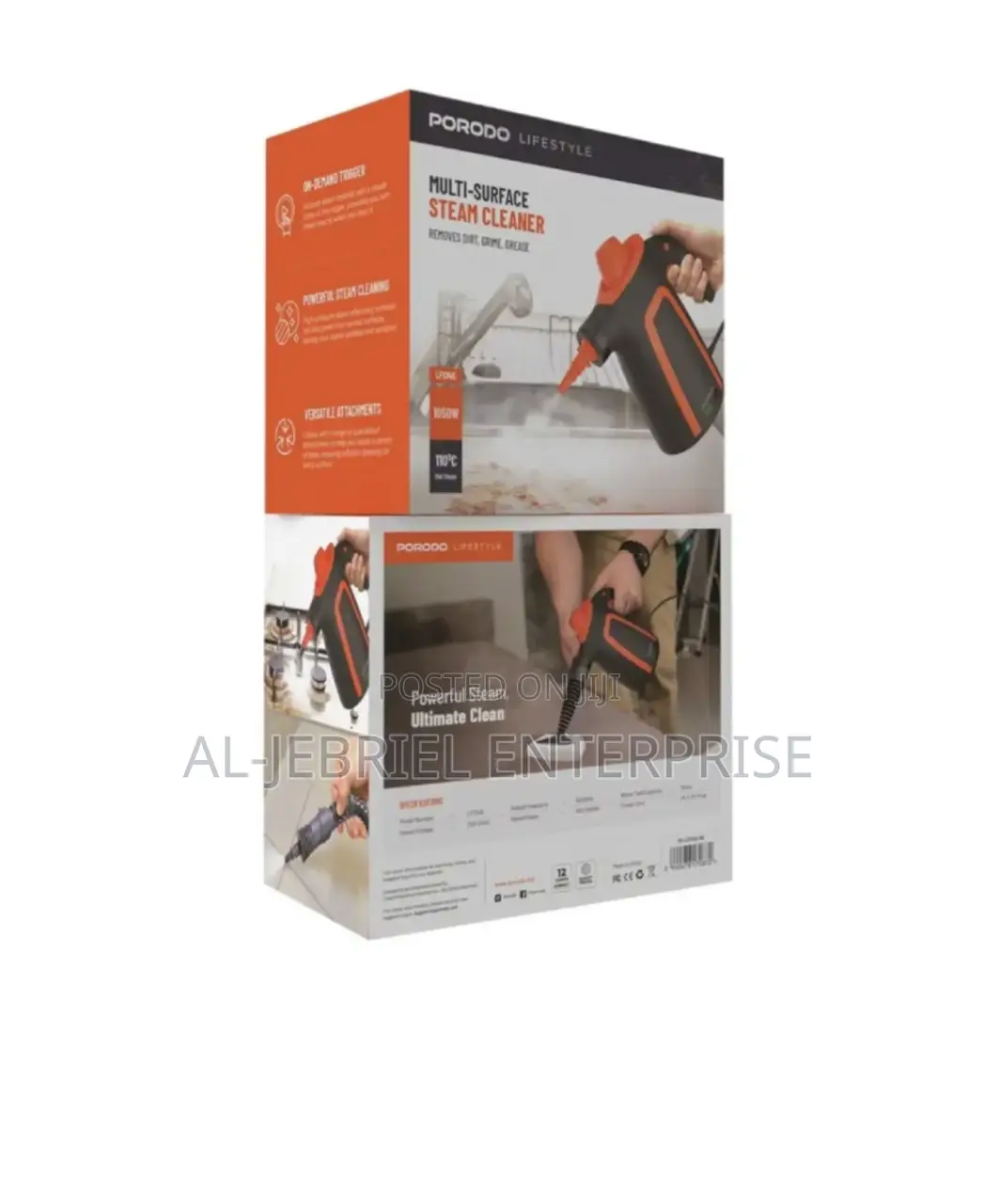 Porodo Multi-Surface Steam Cleaner