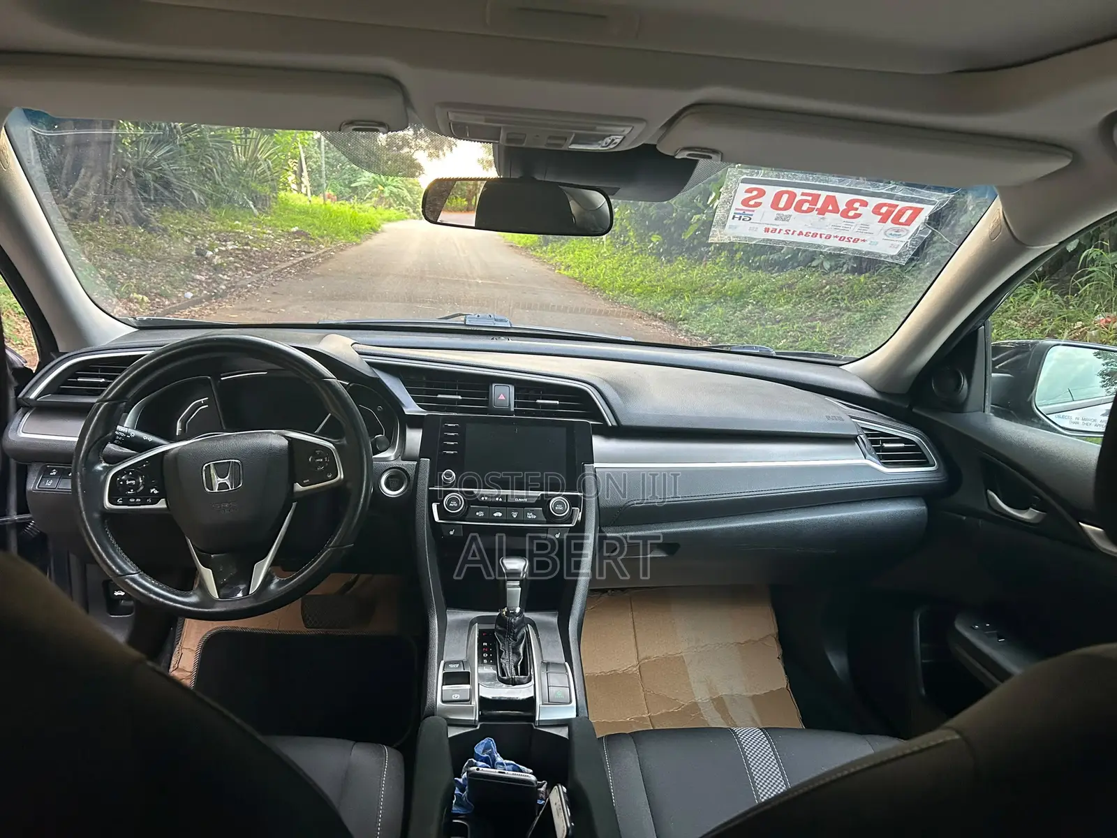 Honda Civic EX Sedan 2020 Gray