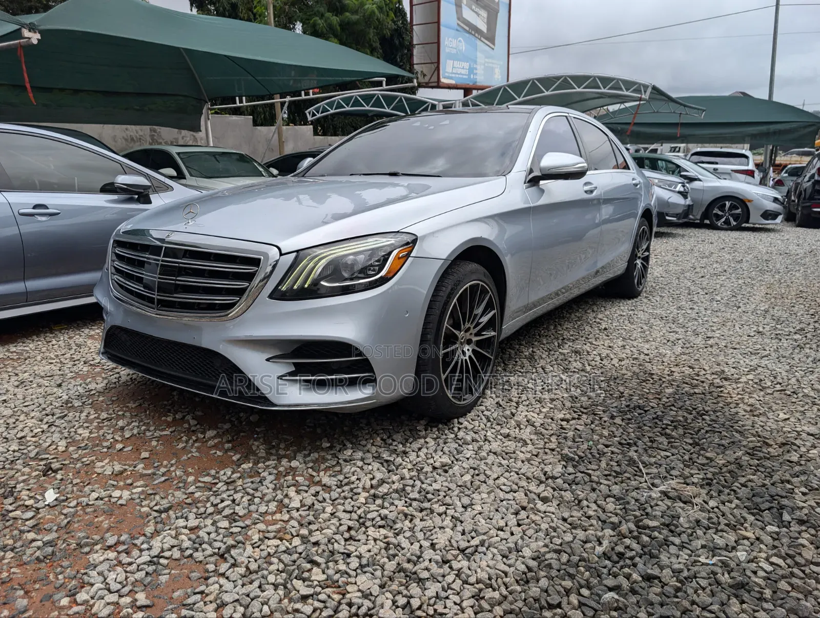 Mercedes-Benz S-Class S 560 4MATIC L (V222) 2018 Silver