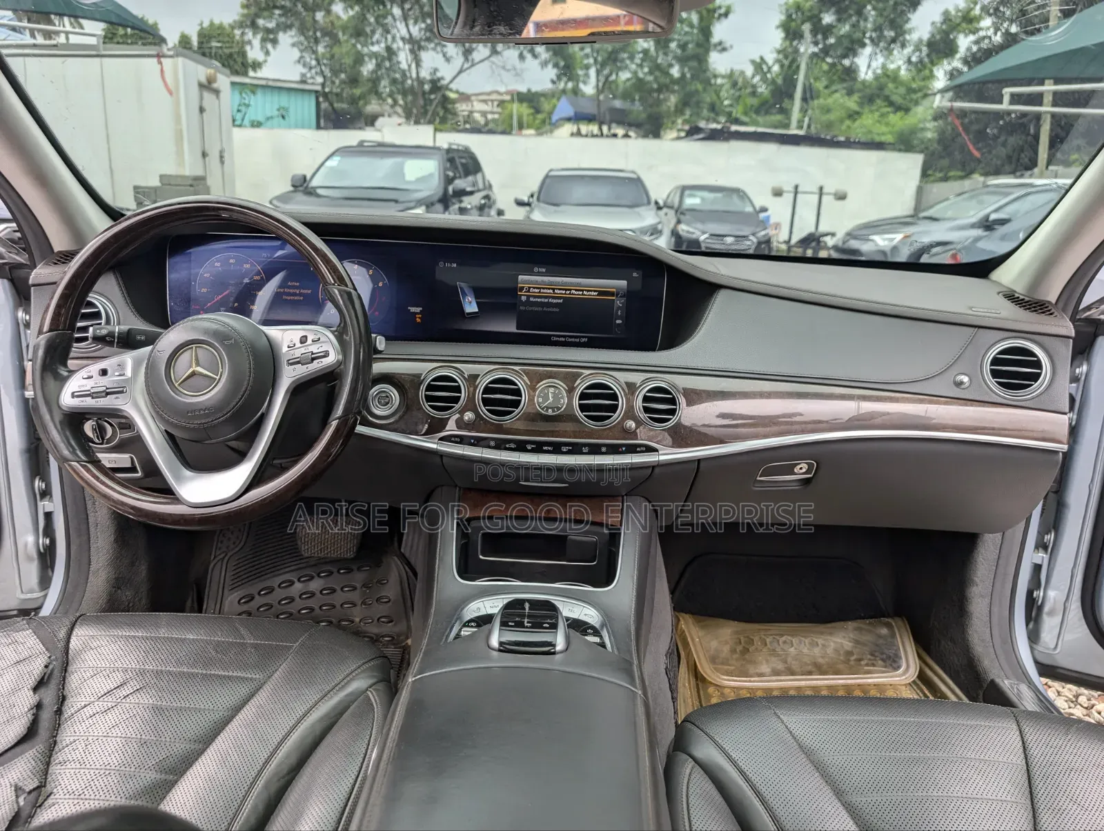 Mercedes-Benz S-Class S 560 4MATIC L (V222) 2018 Silver