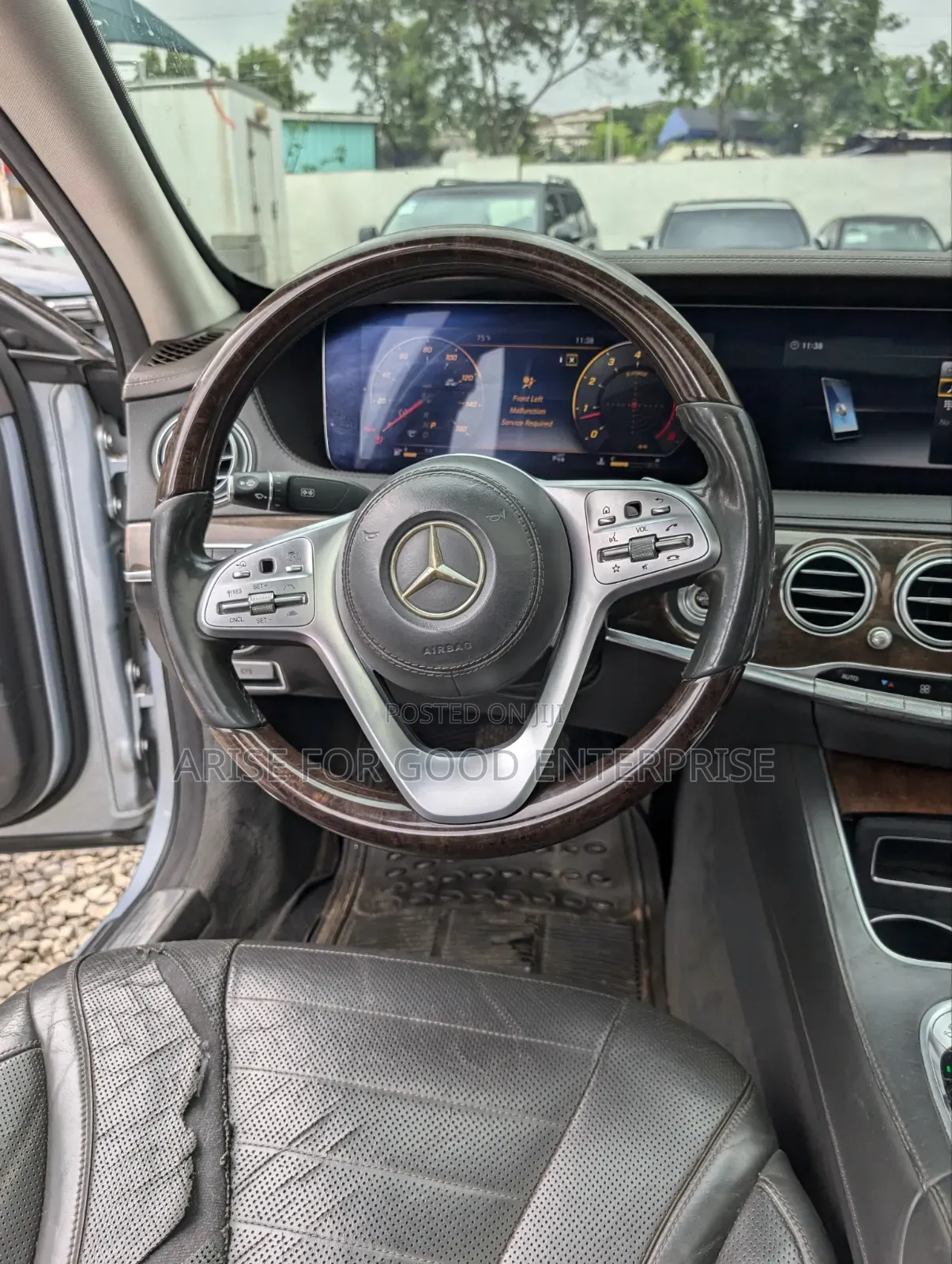 Mercedes-Benz S-Class S 560 4MATIC L (V222) 2018 Silver